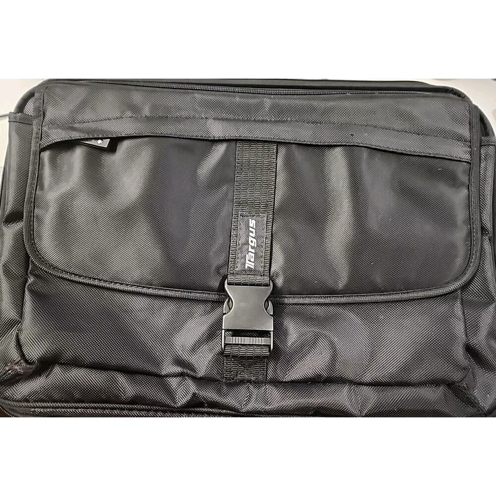 Targus Black Computer Laptop Bag Carry Case Travel Bag Briefcase Messenger Bag